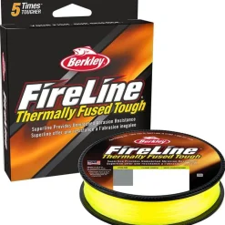 Berkley Tresse Fireline Fused Original - Jaune - 150M * Pêche Sous La Glace
