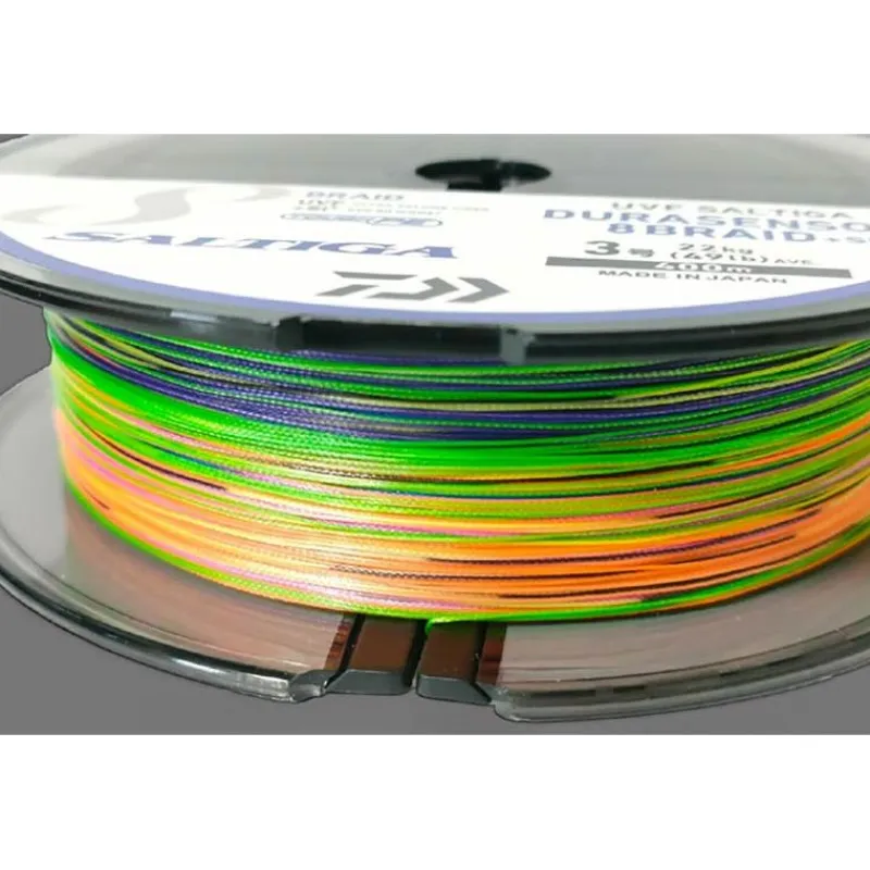 Daiwa Tresse Saltiga 8 Braid Dura - 400M * Tresses - Fils - Bdl Mer