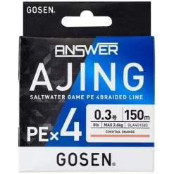 Gosen Tresse Answer Ajing X4 - 150M * Tresses - Fils - Bdl Mer