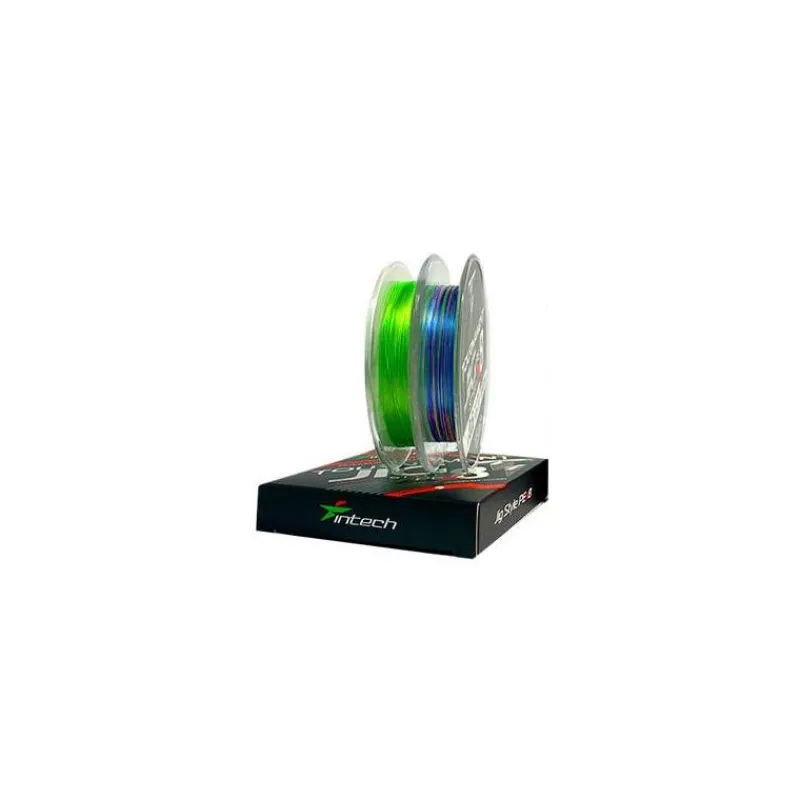 Intech Tresse Tournament Jig Style Pe X8 - Lime Green - 150M * Fils - Tresses - Bdl Carnassier|Tresses - Fils - Bdl Mer