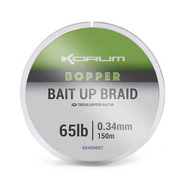 Korum Tresse Bopper Bait Up Braid - 15M * Fils - Tresses Carpe