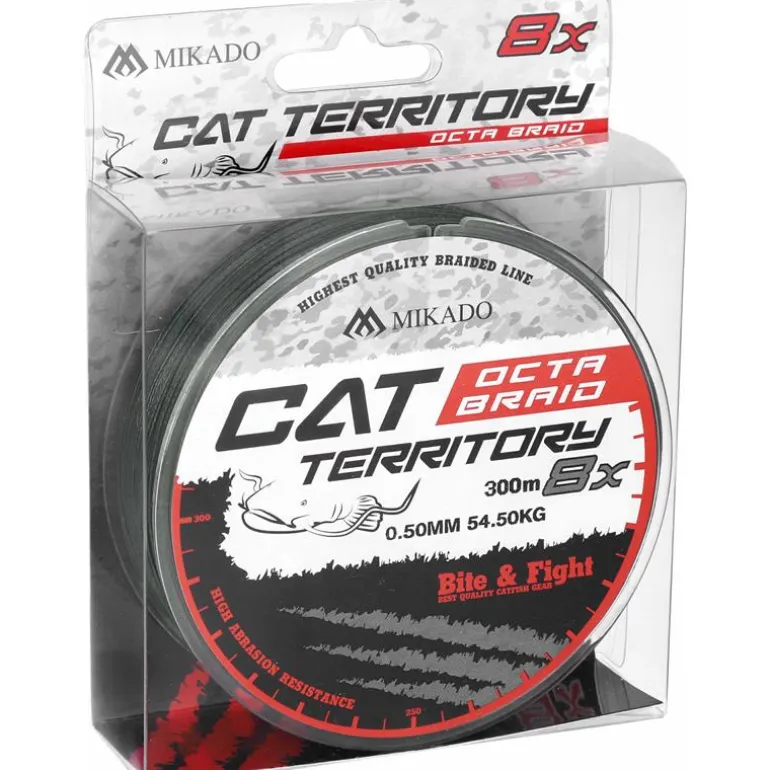 Tresse Mikado Cat Territory Octa Braid - Green - 300M