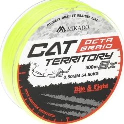 Mikado Tresse Cat Territory Octa Braid - Fluo - 300M * Fils - Tresses Silure