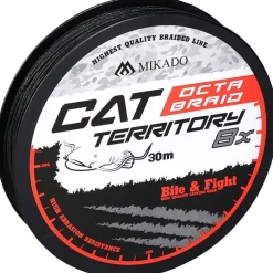 Mikado Tresse Cat Territory Octa Braid - Green - 30M * Fils - Tresses Silure