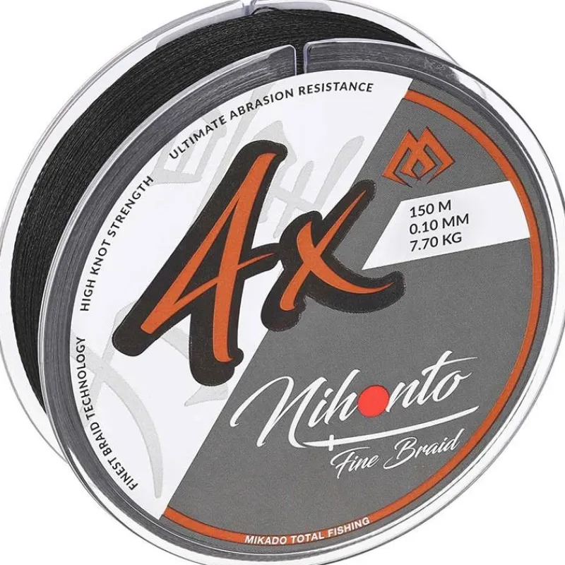 Mikado Tresse Nihonto Fine - Noir - 150M * Feeder|Fils - Tresses Coup & Anglaise