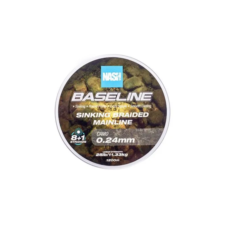 Tresse Nash Baseline Sinking Braid Uv Yellow - 1200M
