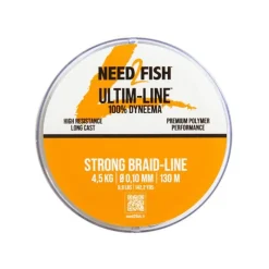 Need2fish Tresse Ultim-Line - Bleu - 130M * Fils - Tresses - Bdl Carnassier