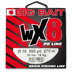 Powerline Tresse Wx8 Big Baits - 135M * Fils - Tresses - Bdl Carnassier|Tresses - Fils - Bdl Mer