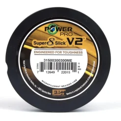 Power Pro Tresse Sup 8 Slick V2 - 275M - Moss Green * Fils - Tresses Carpe