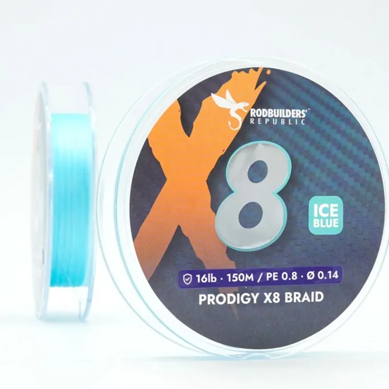 Rodbuilders Republic Tresse Prodigy X8 Braid - Army Green - 300M * Tresses - Fils - Bdl Mer