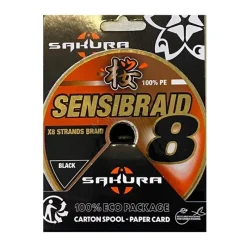 Sakura Tresse Sensibraid 4 Chartreuse - 300M * Fils - Tresses Carpe|Tresses - Fils - Bdl Mer