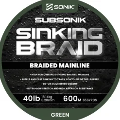 Sonik Tresse Sub Sinking Braid * Fils - Tresses Carpe