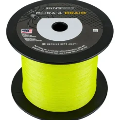 SpiderWire Tresse Dura 4 Jaune - 1800M * Fils - Tresses Silure|Fils - Tresses Carpe