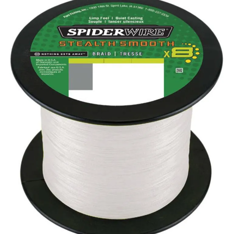Tresse Spiderwire Stealth Smooth 8 - Translucide - 2000M