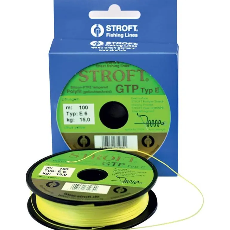 Tresse Stroft Gtpe Jaune - 150M