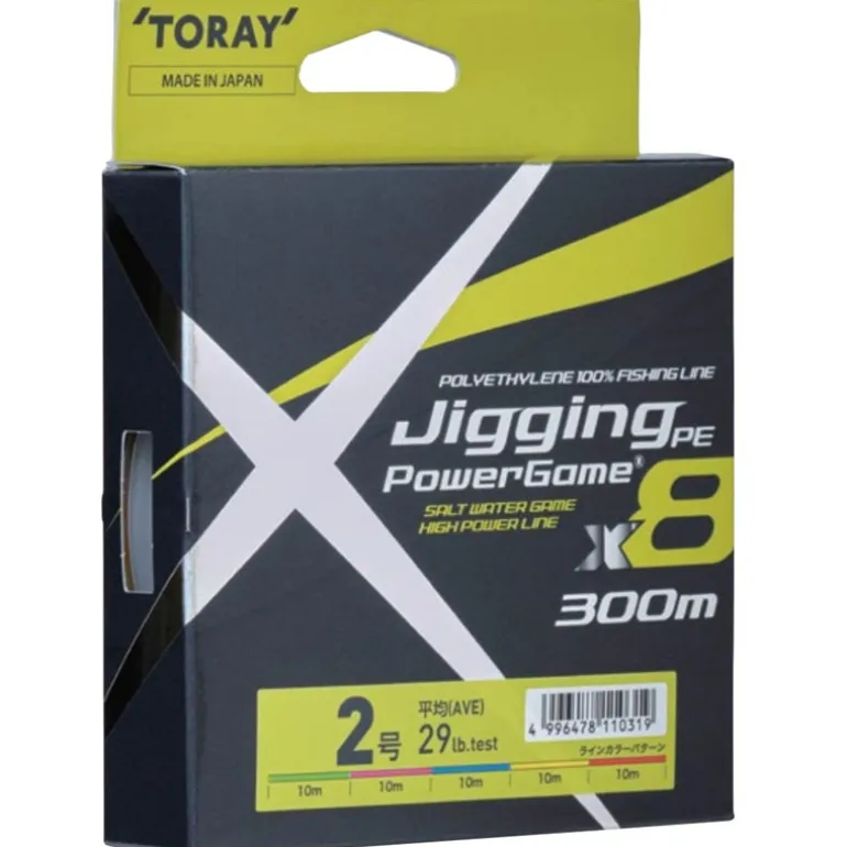 Tresse Toray Jigging Pe Power Game X8 - 300M