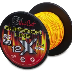 UniCat Tresse Superior Lune 12X - 400M * Fils - Tresses Silure