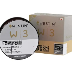 Westin Tresse W3 8-Braid Smokey Grey * Fils Truite