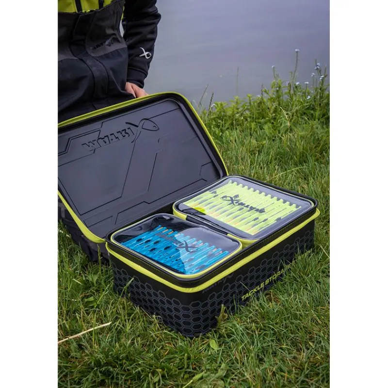 Fox Matrix Trousse À Accessoires Shallow Eva Case 180 * Bagagerie Coup