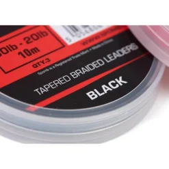 Spomb Tête De Ligne Conique Tapered Braided Leaders - 10M * Fils - Tresses Carpe