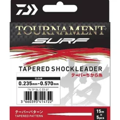 Daiwa Tête De Ligne Tournament Tapered Shock Leader * Tresses - Fils - Bdl Mer