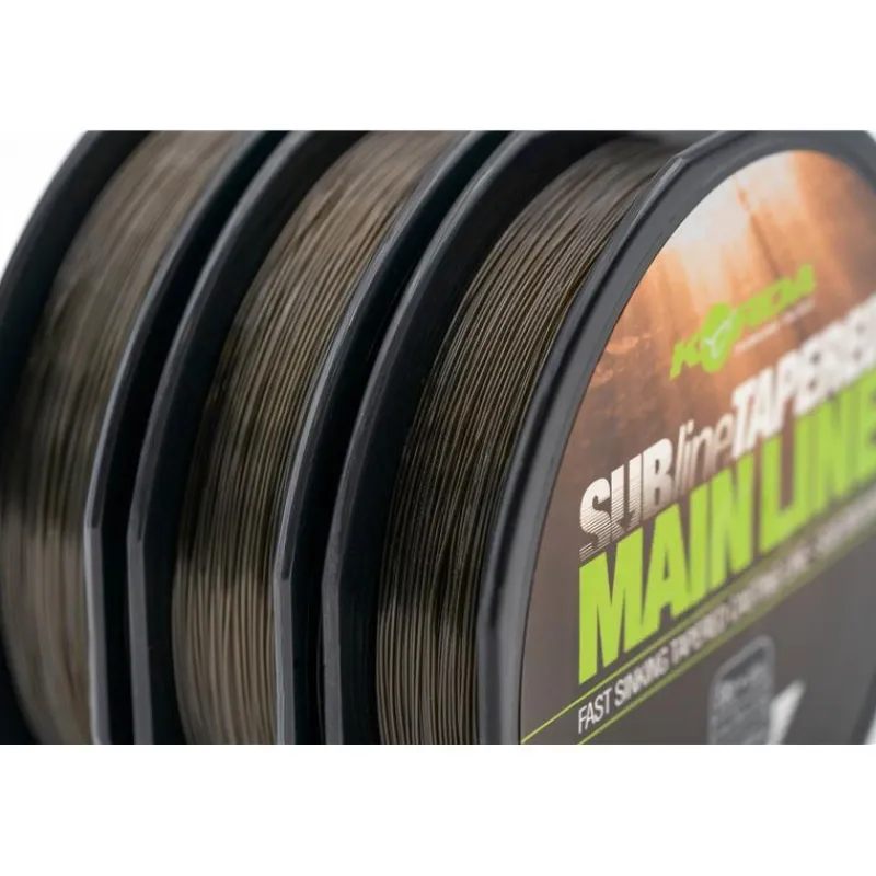 Korda Tête De Ligne Subline Tapered Mainline * Fils - Tresses Carpe
