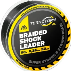 Mikado Tête De Ligne Braided Shock Leader - 80M * Fils - Tresses Carpe