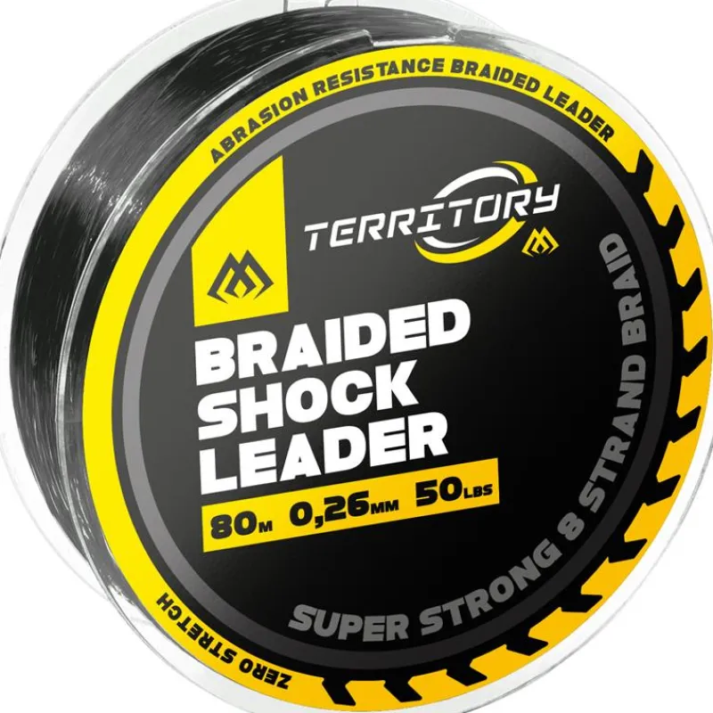 Mikado Tête De Ligne Braided Shock Leader - 80M * Fils - Tresses Carpe