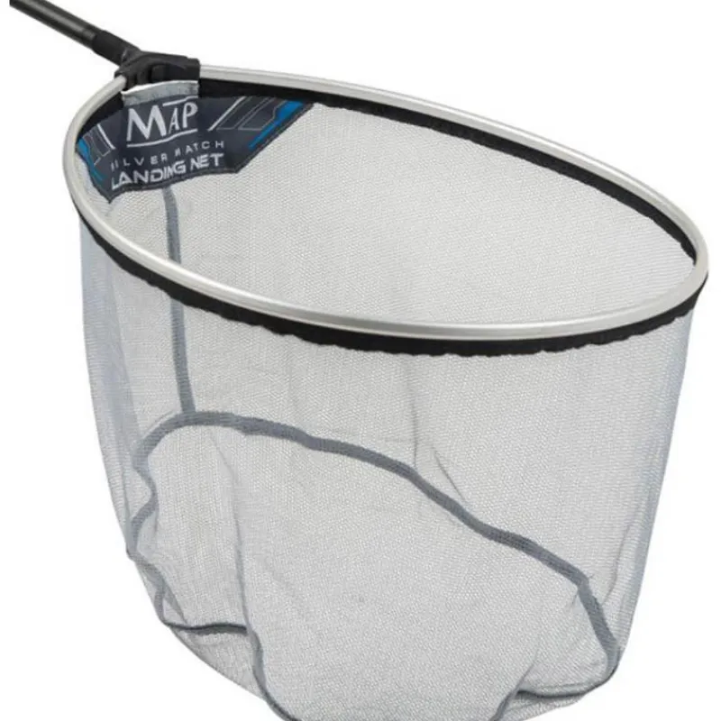 Map Tête D'épuisette Silver Match Landing Net * Epuisettes - Bourriches