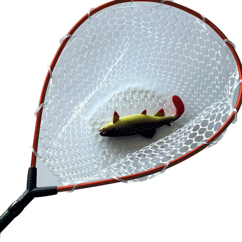 Pafex Tête D'épuisette Flynet Cercle Caoutchouc Blanc * Epuisettes