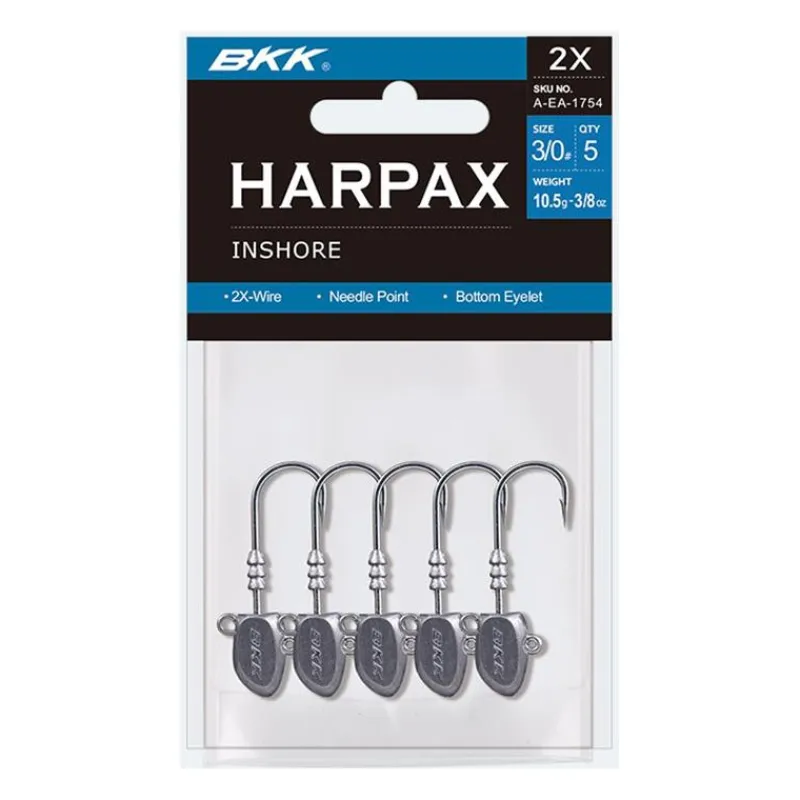BKK Tête Plombée Harpax Inshore * Têtes Plombées