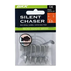 BKK Tête Plombée Silent Chaser Prisma Darting * Têtes Plombées