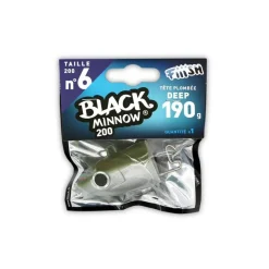 Fiiish Tête Plombée Black Minnow Deep * Têtes Plombées|Têtes Plombées