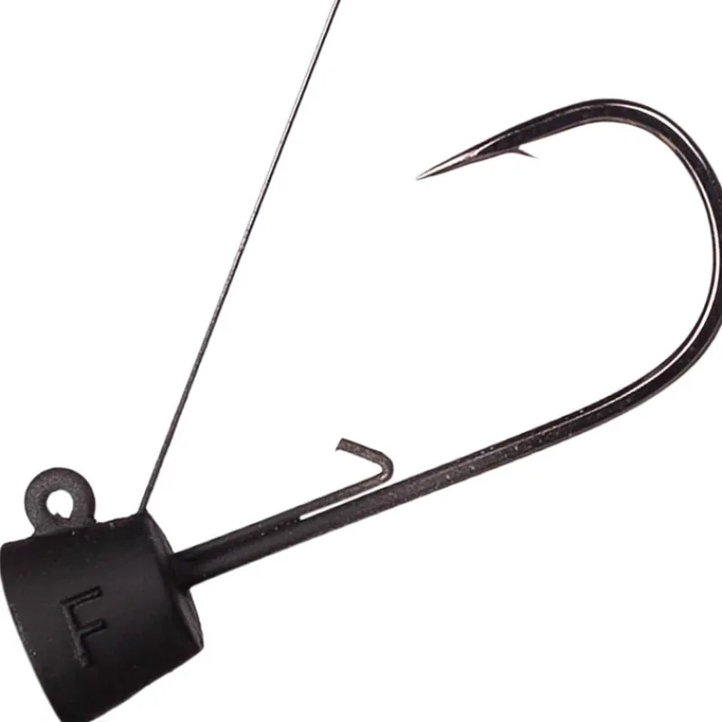 Reins Tête Plombée Nr Jig Head Guard Matt Black * Têtes Plombées