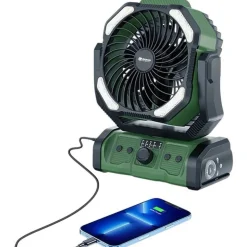 Ventilateur Portable Holdcarp Rechargeable Doublemotor Fan