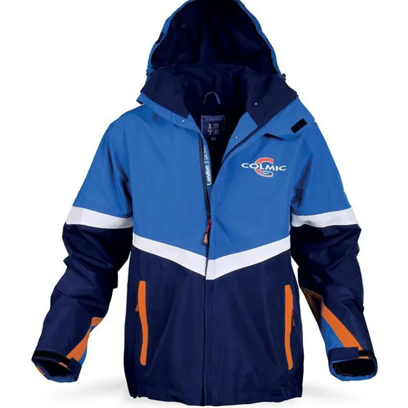 Colmic Veste Homme London - Bleu/Orange * Vestes De Pêche