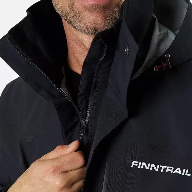 Veste Homme Finntrail Imperméable Tournament - Graphite