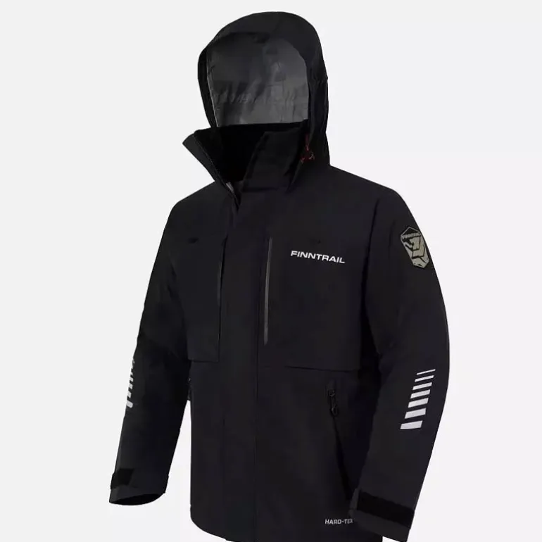Veste Homme Finntrail Imperméable Tournament - Graphite