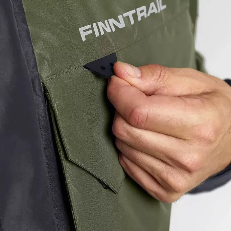 Veste Homme Finntrail Imperméable Coaster - Khaki