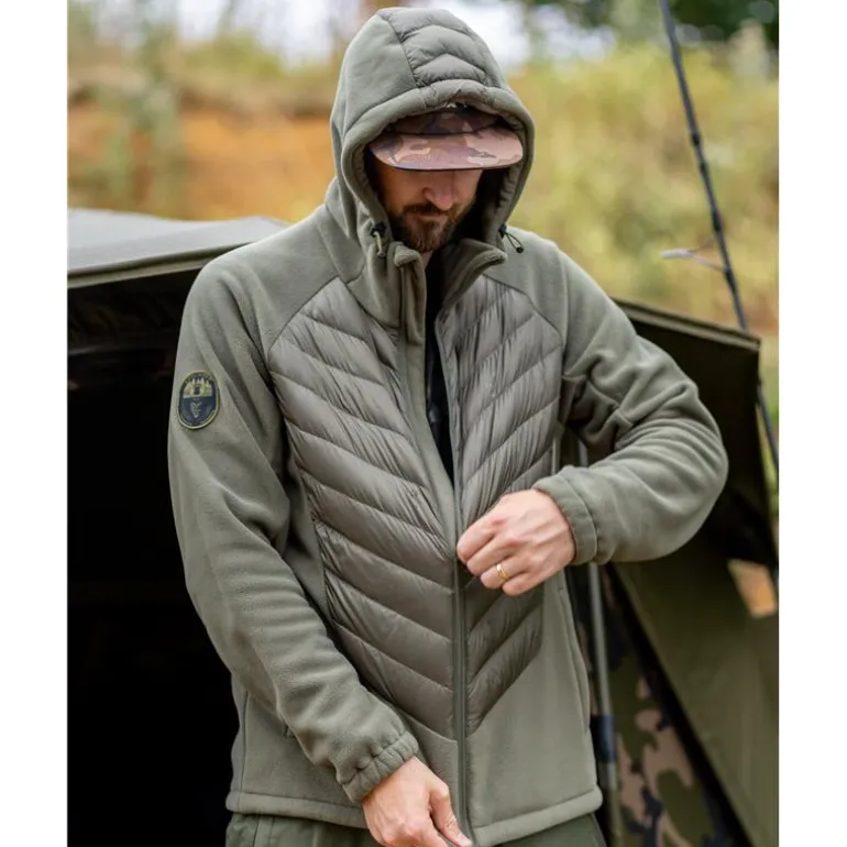 Veste Homme Fox Explorer Fleece Hooded Jacket - Vert