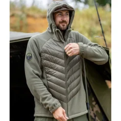 Veste Homme Fox Explorer Fleece Hooded Jacket - Vert