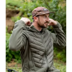 Veste Homme Fox Explorer Fleece Hooded Jacket - Vert