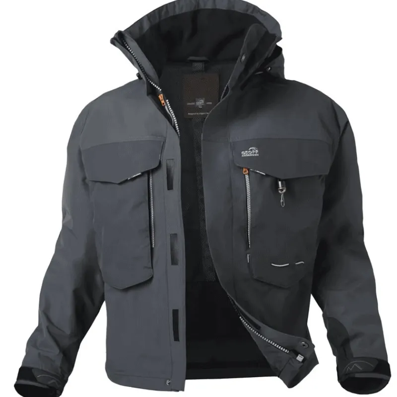 Geoff Anderson Veste Homme Ws 7 - Noir * Vestes De Pêche