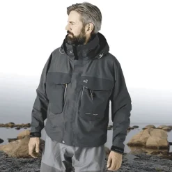 Geoff Anderson Veste Homme Ws 7 - Noir * Vestes De Pêche