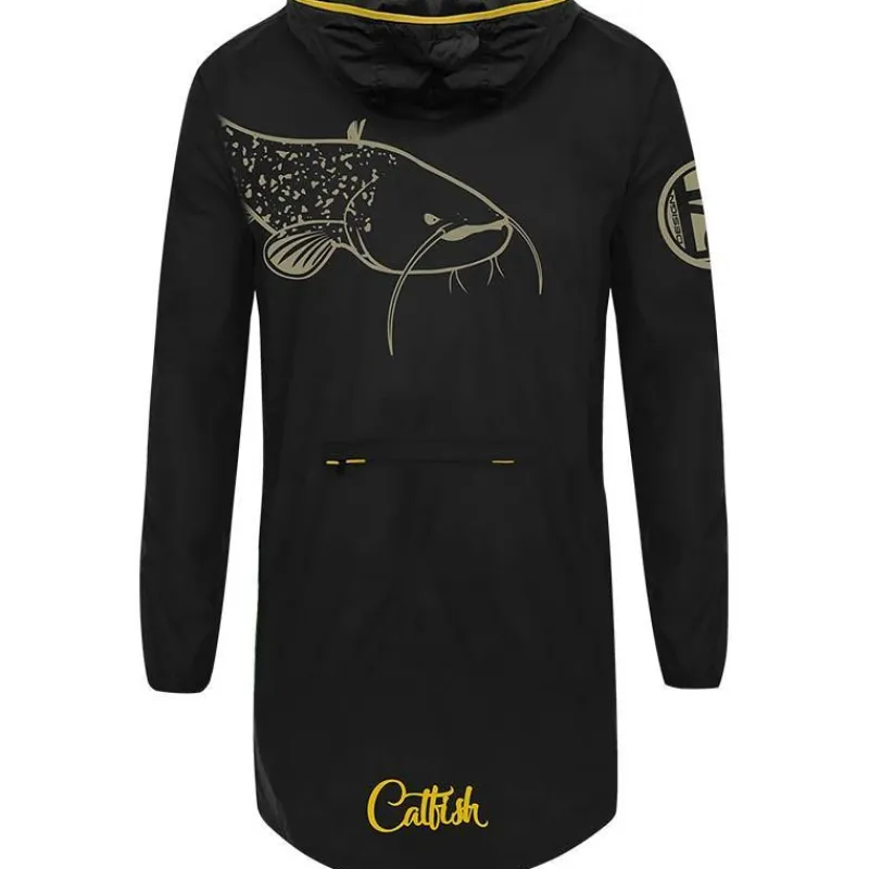 Hot Spot Design Veste Homme K-Way Catfishing Mania - Noir * Vestes De Pêche
