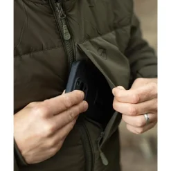 Korda Veste Homme Insulated Hooded Jacket - Dark Olive * Vestes De Pêche