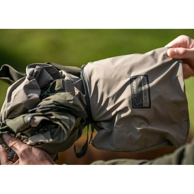 Nash Veste Homme Zt Lite Dry Pack - Kaki * Vestes De Pêche
