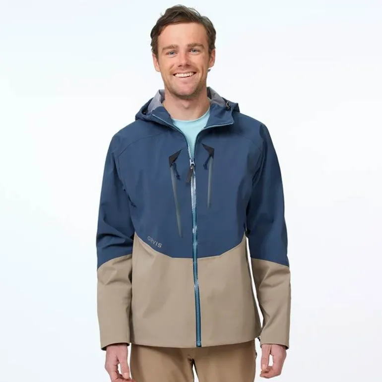 Veste Homme Orvis Pro Fishing Jacket - Gris/Bleu