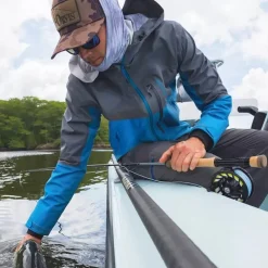 Orvis Veste Homme Ultralight Jacket - Lake Blue * Vestes De Pêche