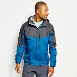 Orvis Veste Homme Ultralight Jacket - Lake Blue * Vestes De Pêche